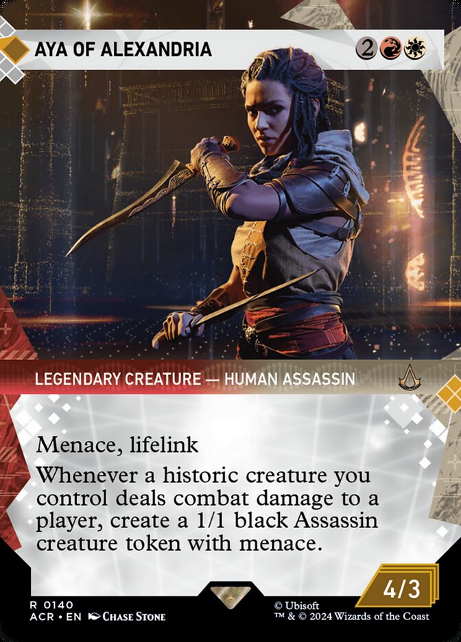 Aya of Alexandria 140 (Universes Beyond: Assassin's Creed)  | Good Games Adelaide SA