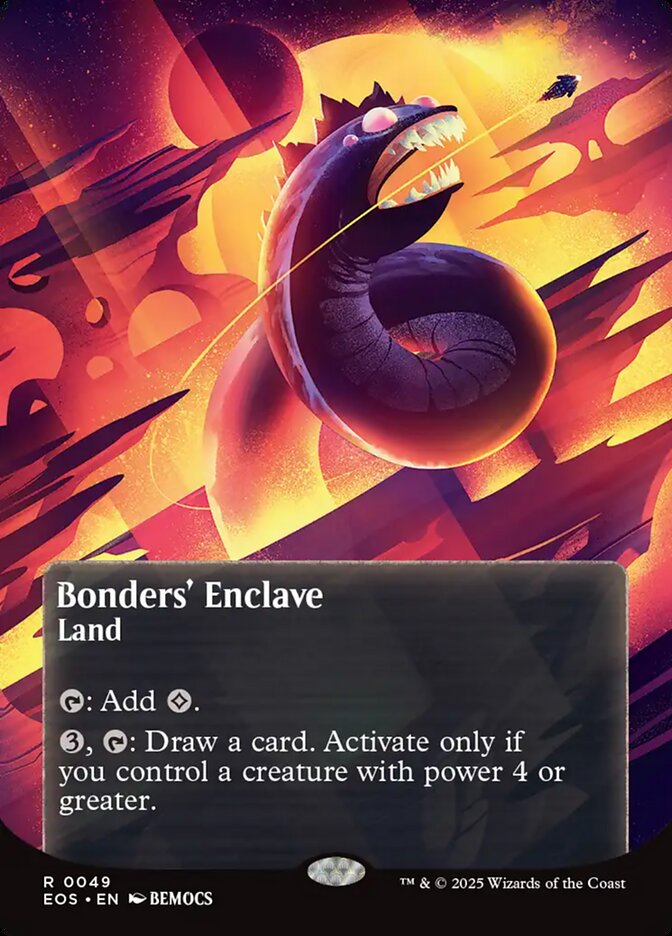 Bonders' Enclave 49/0 (Edge of Eternities: Stellar Sights)  - Borderless | Good Games Adelaide SA