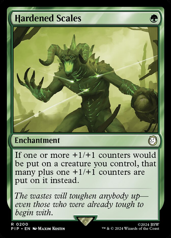 Hardened Scales 200 (Universes Beyond: Fallout)  | Good Games Adelaide SA