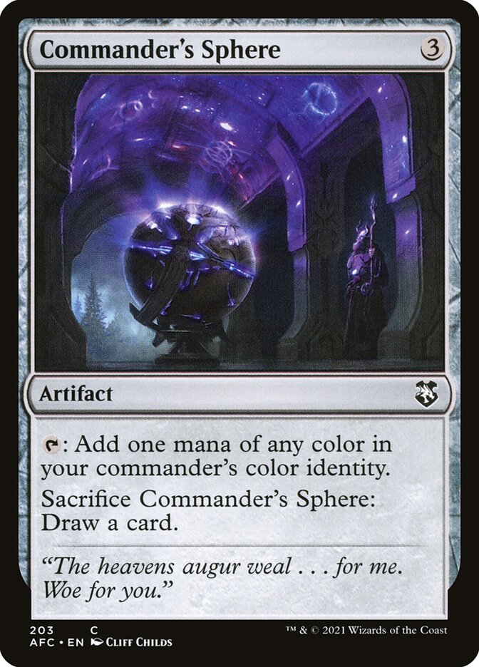 Commander's Sphere 203 (Commander: Adventures in the Forgotten Realms)  | Good Games Adelaide SA
