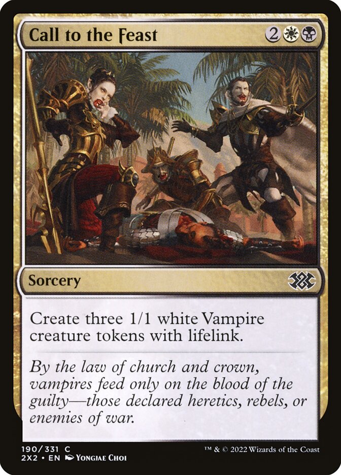 Call to the Feast 190 (Double Masters 2022)  | Good Games Adelaide SA