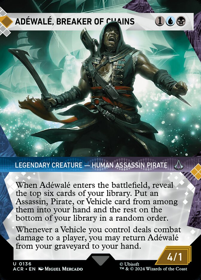 Adéwalé, Breaker of Chains 136 (Universes Beyond: Assassin's Creed)  | Good Games Adelaide SA