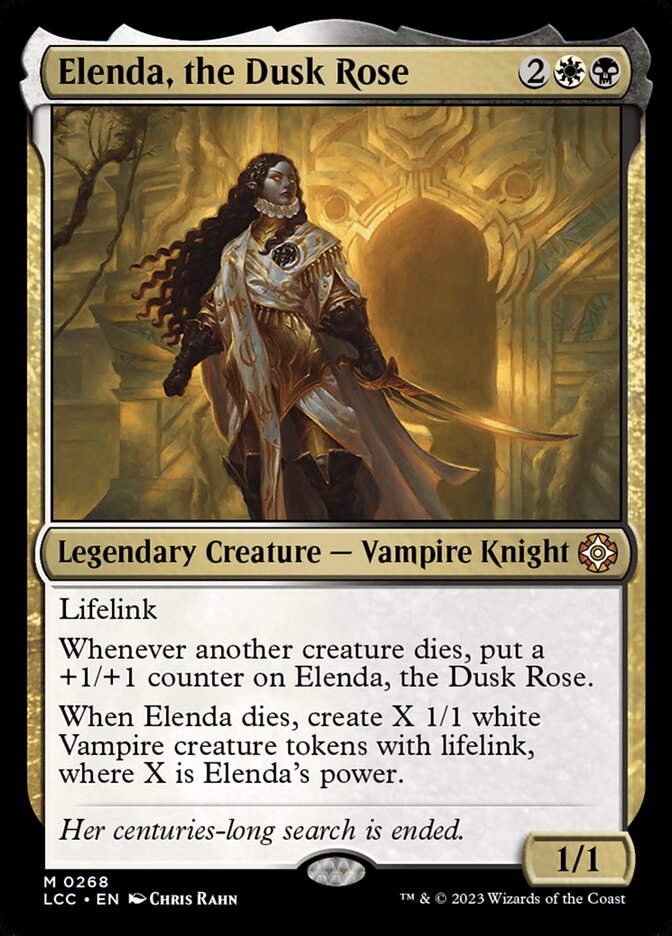 Elenda, the Dusk Rose 268 (Commander: The Lost Caverns of Ixalan)  | Good Games Adelaide SA