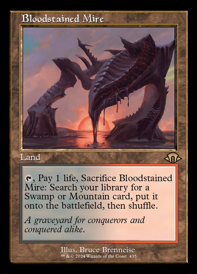 Bloodstained Mire 435 (Modern Horizons 3)  - Foil | Good Games Adelaide SA