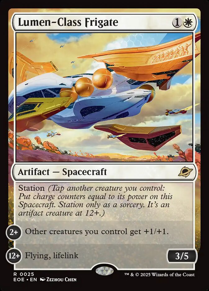 Lumen-Class Frigate 25 (Edge of Eternities)  - Foil | Good Games Adelaide SA