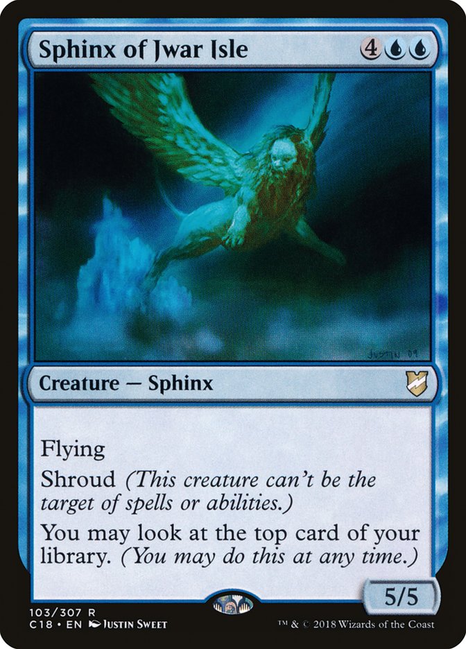 Sphinx of Jwar Isle 103 (Commander 2018)  | Good Games Adelaide SA