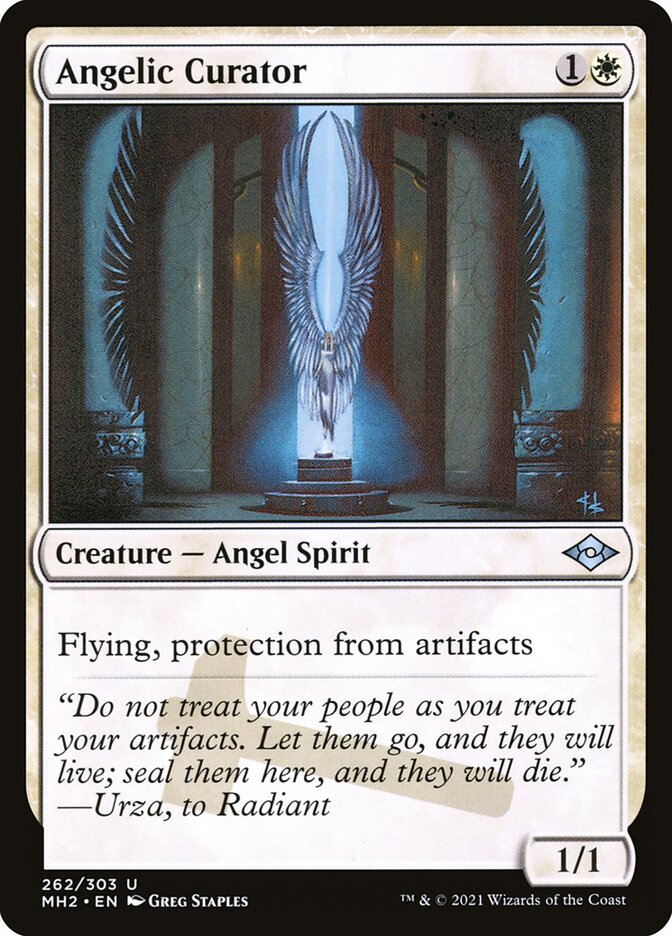 Angelic Curator 262 (Modern Horizons 2)  - Foil | Good Games Adelaide SA