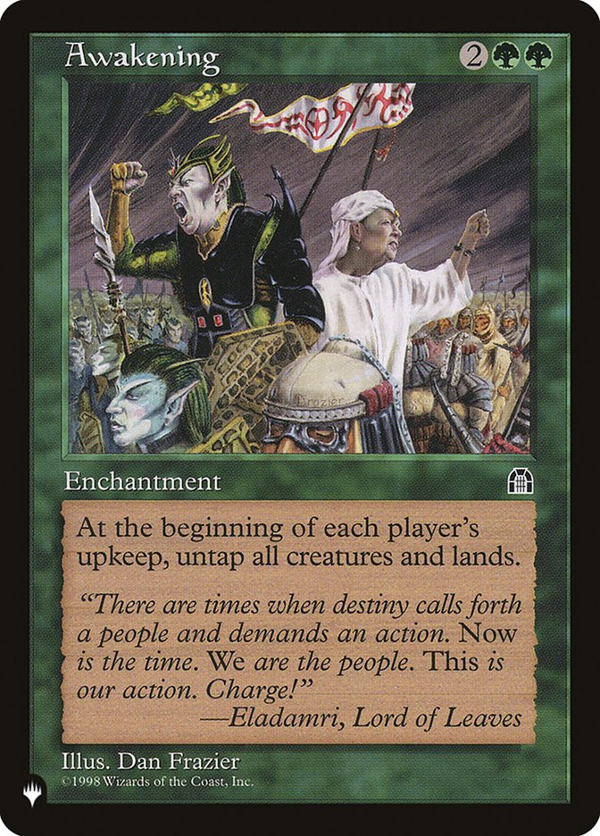 Awakening  (The List Reprints)  | Good Games Adelaide SA