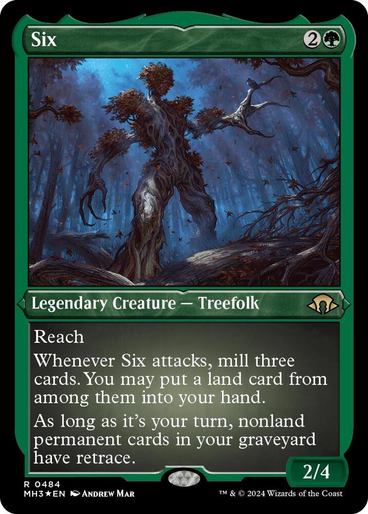 Six Foil Etched 484 (Modern Horizons 3)  - Etched Foil | Good Games Adelaide SA