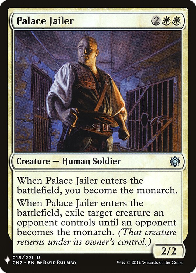 Palace Jailer 18 (The List Reprints)  | Good Games Adelaide SA