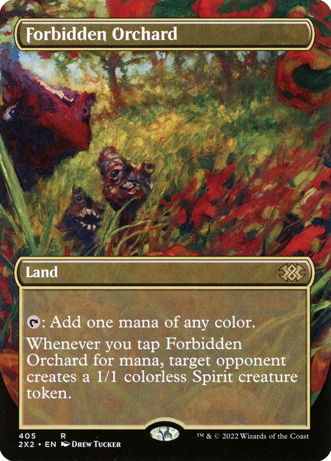 Forbidden Orchard Borderless 405 (Double Masters 2022)  | Good Games Adelaide SA