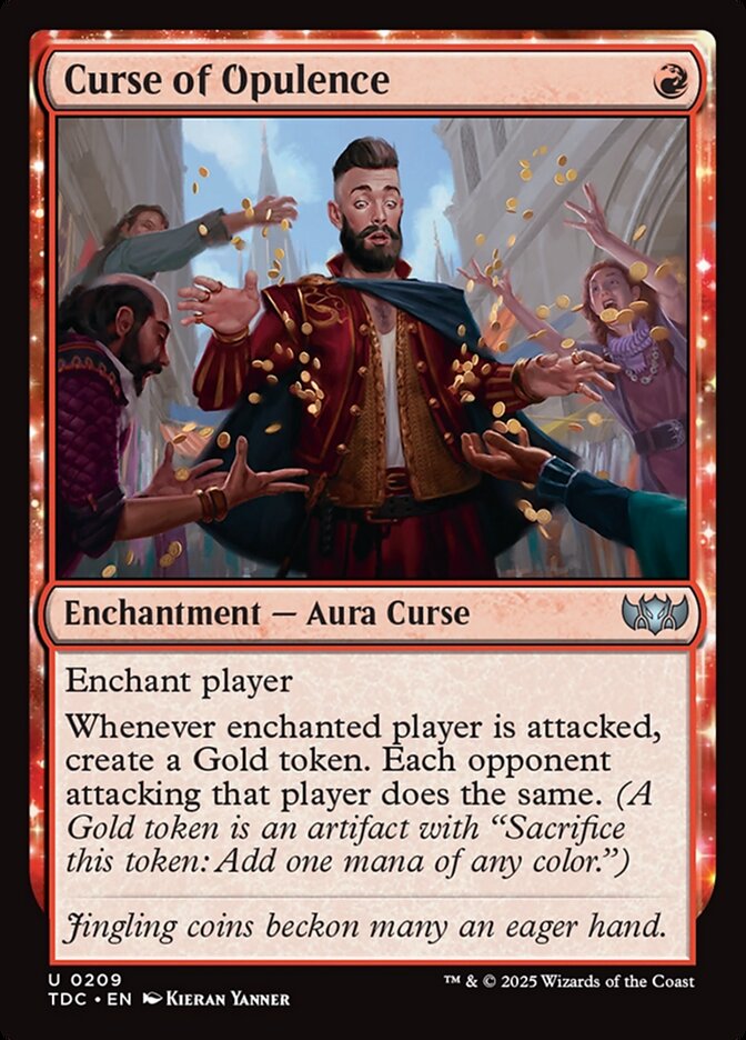 Curse of Opulence 209 (Commander: Tarkir: Dragonstorm)  | Good Games Adelaide SA
