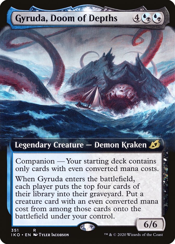 Gyruda, Doom of Depths 351 (Ikoria: Lair of Behemoths)  - Foil | Good Games Adelaide SA