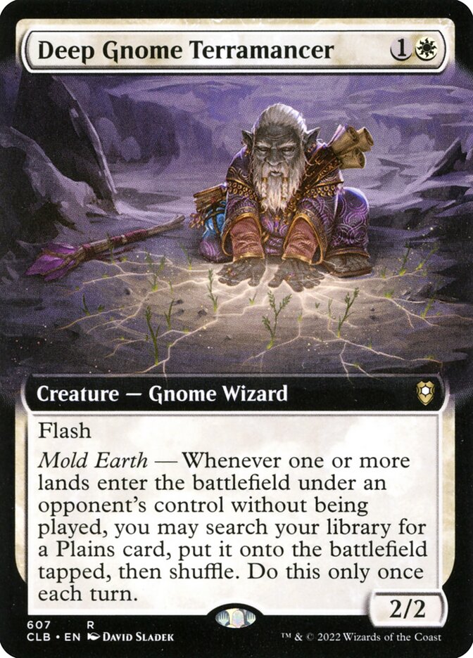Deep Gnome Terramancer 607 (Commander Legends: Battle for Baldur's Gate)  | Good Games Adelaide SA