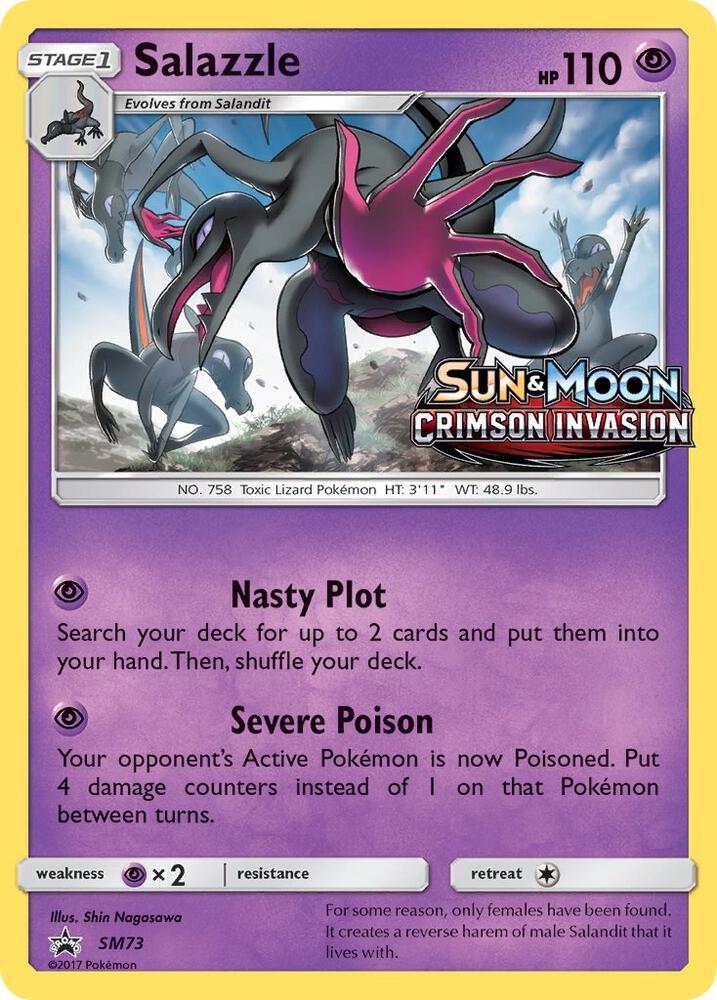 Salazzle Prerelease SM73 (SM Promos)  - Holofoil | Good Games Adelaide SA