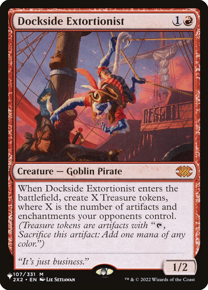 Dockside Extortionist 107/024 (The List Reprints)  | Good Games Adelaide SA