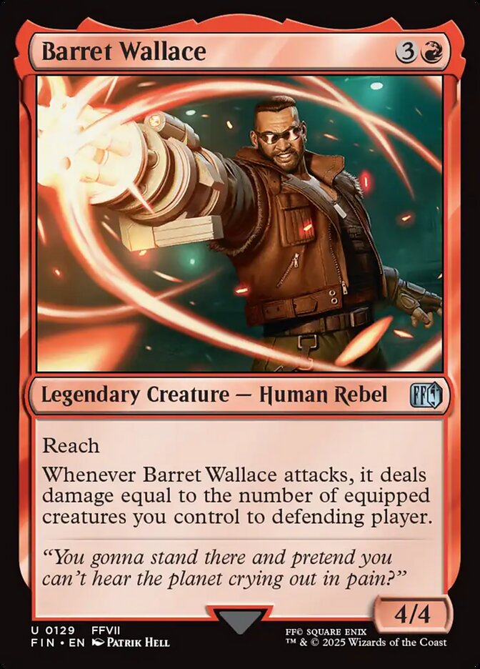 Barret Wallace 129 (FINAL FANTASY)  | Good Games Adelaide SA
