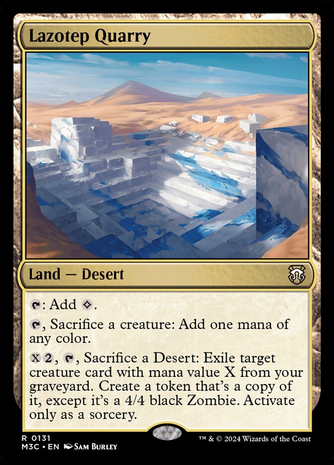 Lazotep Quarry 131 (Commander: Modern Horizons 3)  | Good Games Adelaide SA