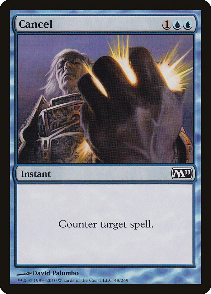 Cancel 48 (Magic 2011 (M11))  - Foil | Good Games Adelaide SA
