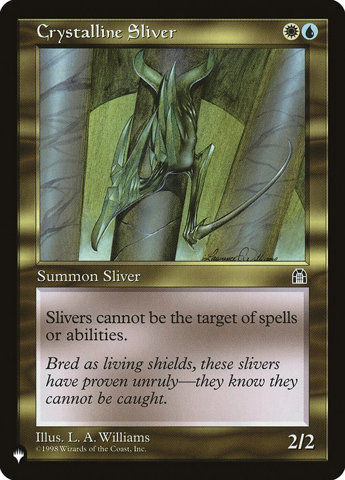 Crystalline Sliver  (The List Reprints)  | Good Games Adelaide SA