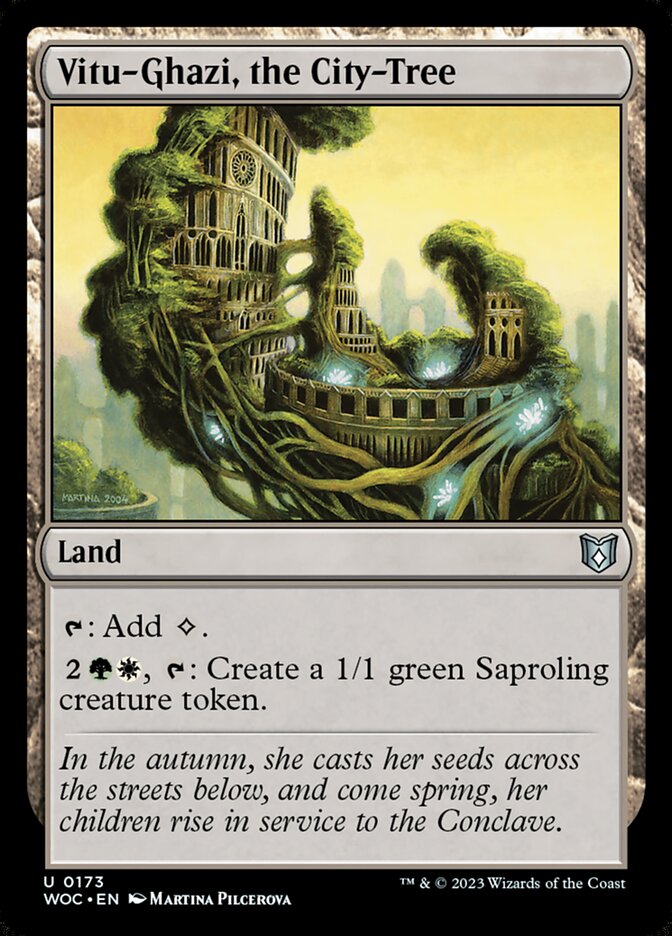 Vitu-Ghazi, the City-Tree 173 (Commander: Wilds of Eldraine)  | Good Games Adelaide SA