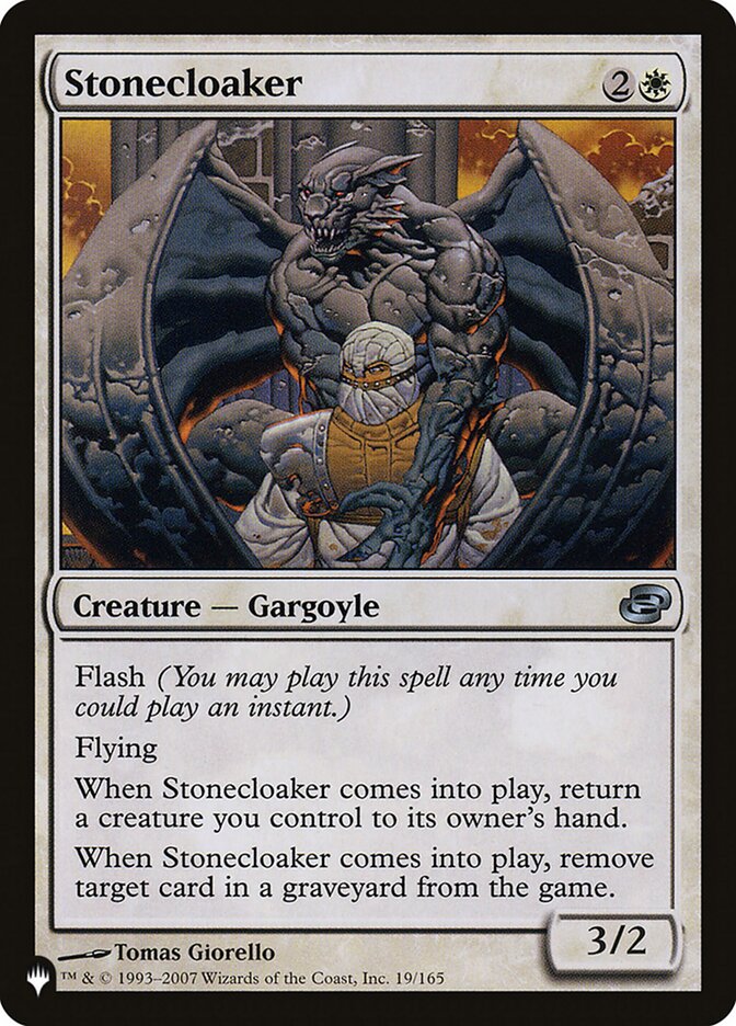 Stonecloaker 19/165 (The List Reprints)  | Good Games Adelaide SA