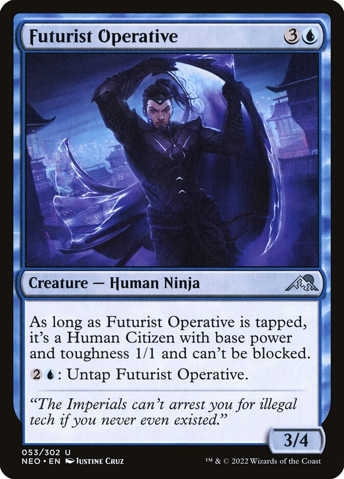 Futurist Operative 53 (Kamigawa: Neon Dynasty)  | Good Games Adelaide SA
