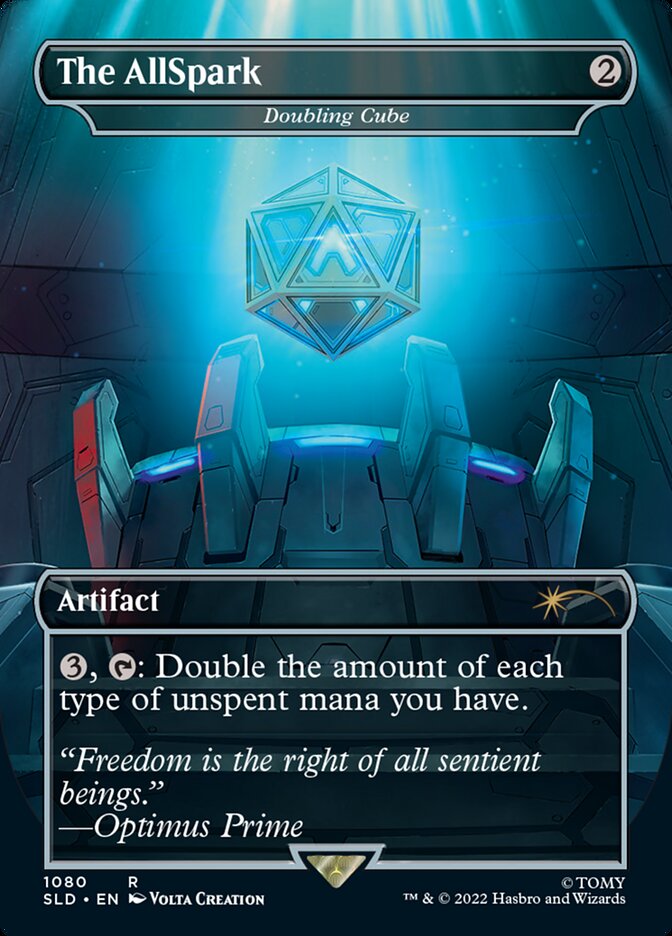 The AllSpark Doubling Cube 1080 (Secret Lair Drop Series)  - Foil | Good Games Adelaide SA