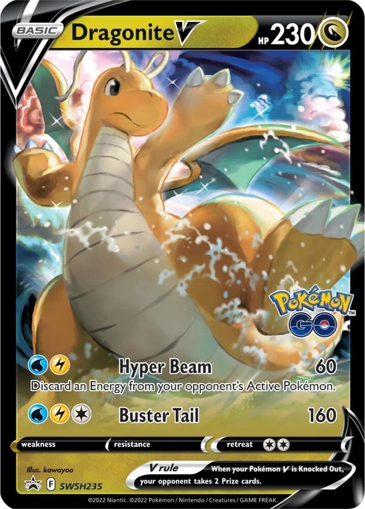 Dragonite V SWSH235 (SWSH: Sword & Shield Promo Cards)  - Holofoil | Good Games Adelaide SA