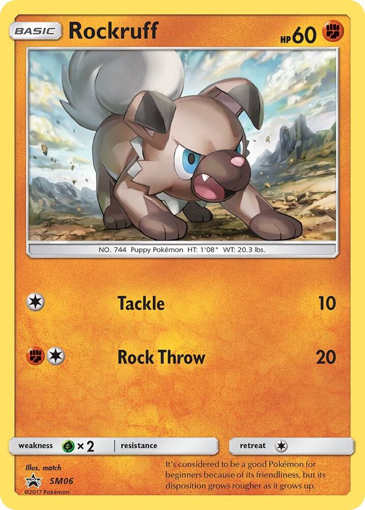 Rockruff SM06 (SM Promos)  - Holofoil | Good Games Adelaide SA