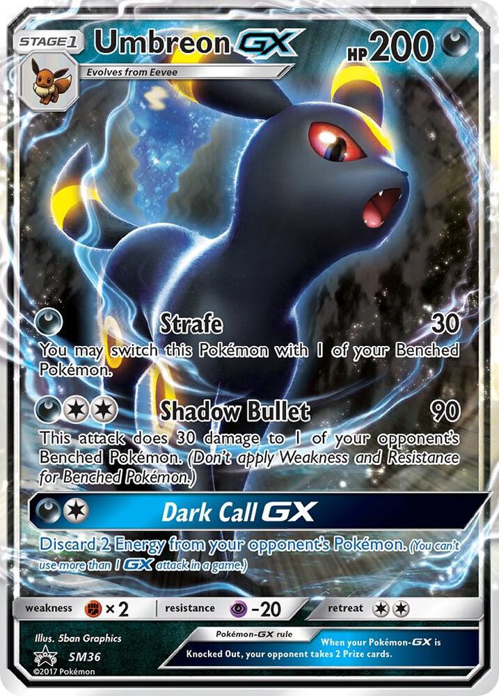 Umbreon GX SM36 (SM Promos)  - Holofoil | Good Games Adelaide SA