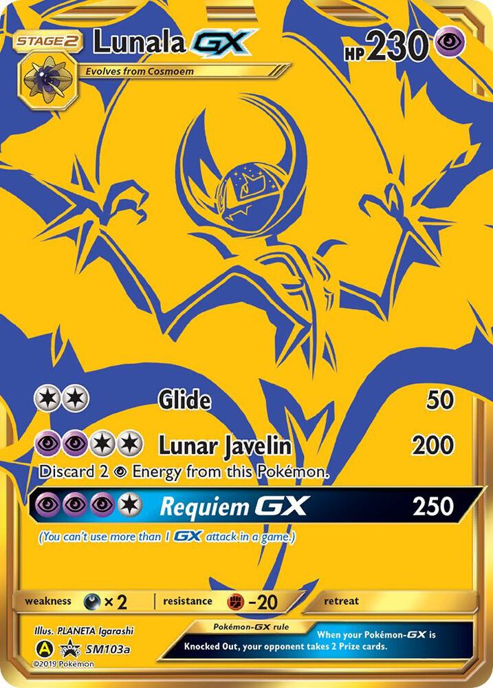 Lunala GX SM103a (SM Promos)  - Holofoil | Good Games Adelaide SA