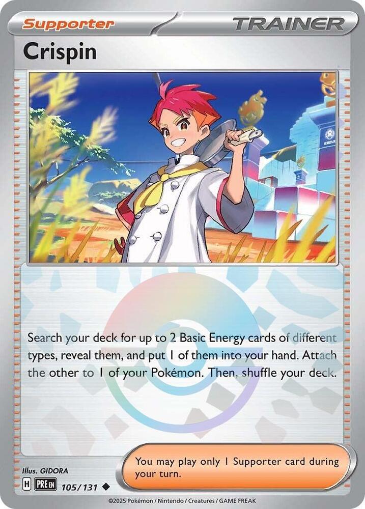 Crispin 105/131 (SV: Prismatic Evolutions)  - Holofoil | Good Games Adelaide SA