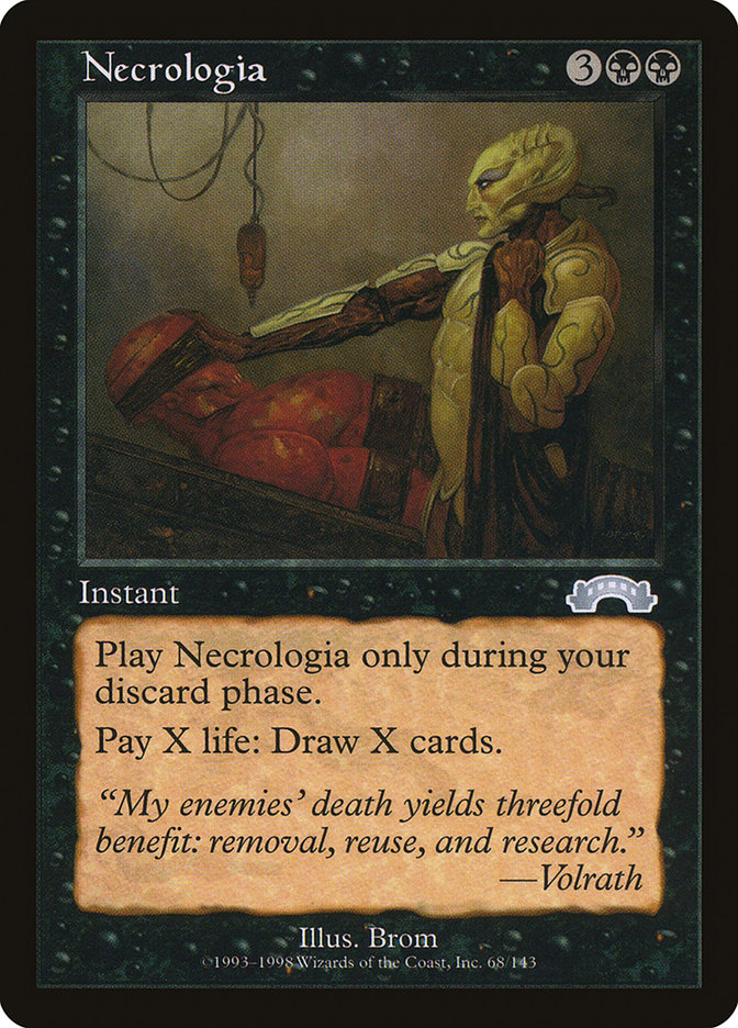 Necrologia 68 (Exodus)  | Good Games Adelaide SA