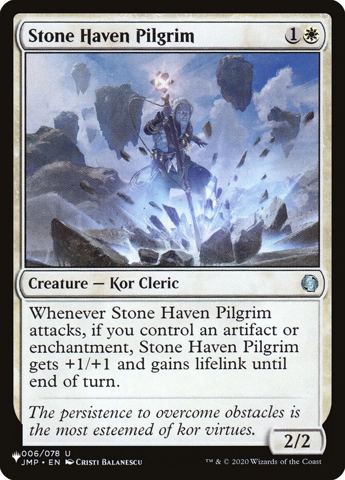 Stone Haven Pilgrim 006/078 (The List Reprints)  | Good Games Adelaide SA