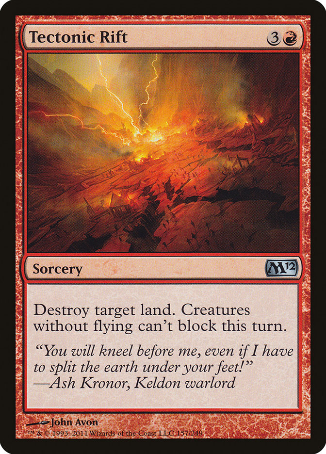 Tectonic Rift 157 (Magic 2012 (M12))  | Good Games Adelaide SA