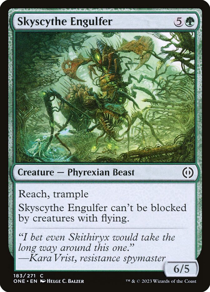 Skyscythe Engulfer 183 (Phyrexia: All Will Be One)  | Good Games Adelaide SA