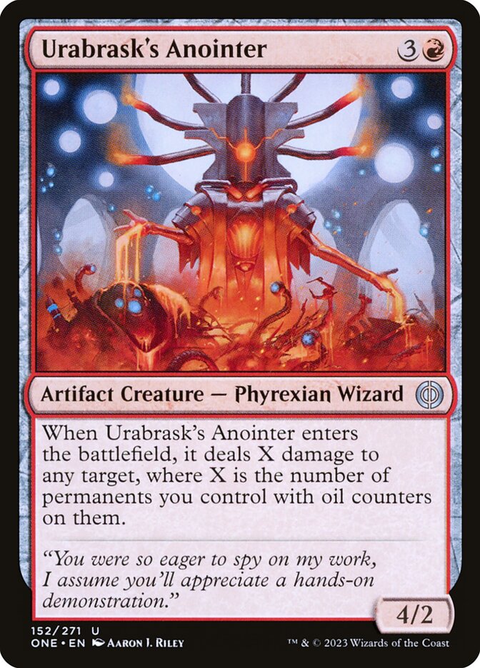 Urabrask's Anointer 152 (Phyrexia: All Will Be One)  - Foil | Good Games Adelaide SA