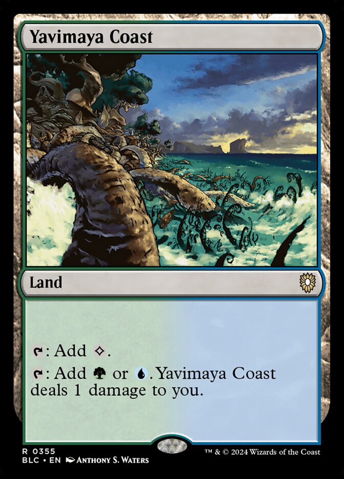 Yavimaya Coast 355 (Commander: Bloomburrow)  | Good Games Adelaide SA