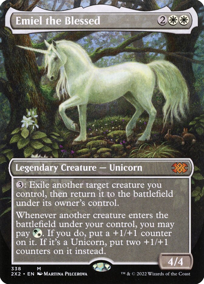 Emiel the Blessed 338 (Double Masters 2022)  - Foil | Good Games Adelaide SA