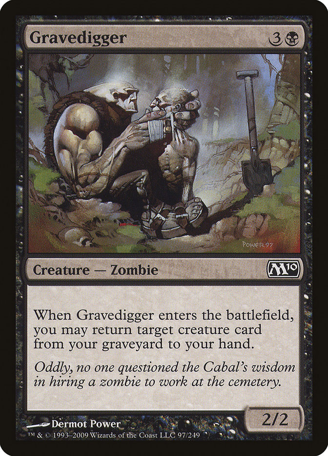 Gravedigger 97/249 (Magic 2010 (M10))  - Foil | Good Games Adelaide SA