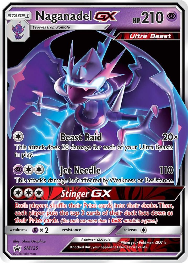 Naganadel GX SM125 (SM Promos)  - Holofoil | Good Games Adelaide SA