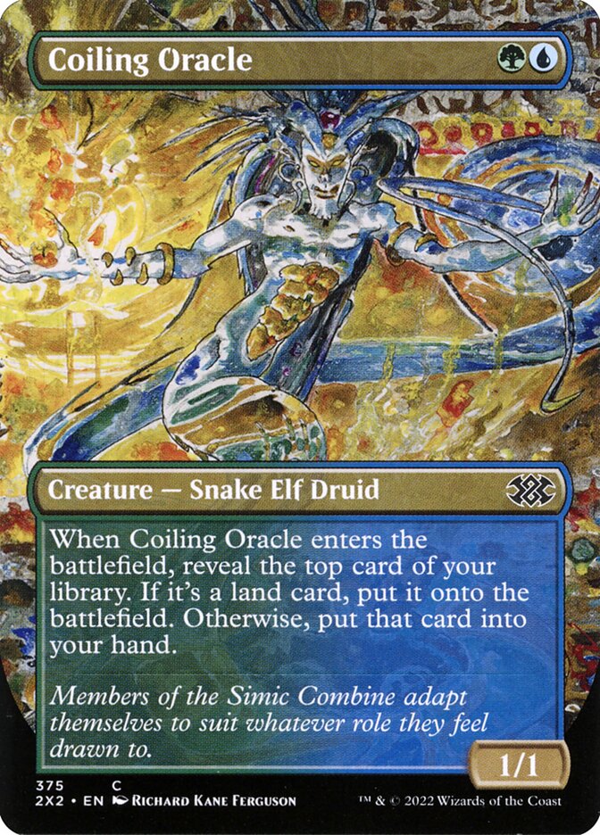 Coiling Oracle 375 (Double Masters 2022)  | Good Games Adelaide SA