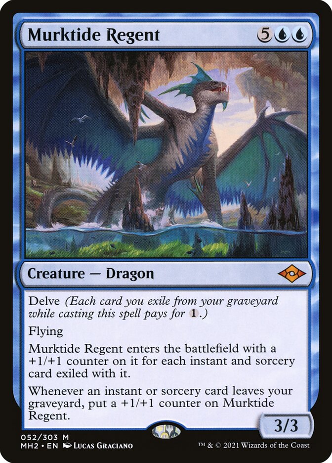Murktide Regent 52 (Modern Horizons 2)  - Foil | Good Games Adelaide SA
