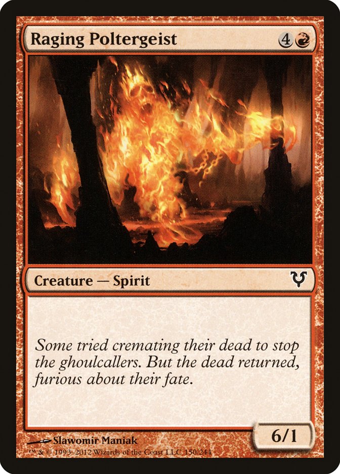 Raging Poltergeist 150 (Avacyn Restored)  - Foil | Good Games Adelaide SA