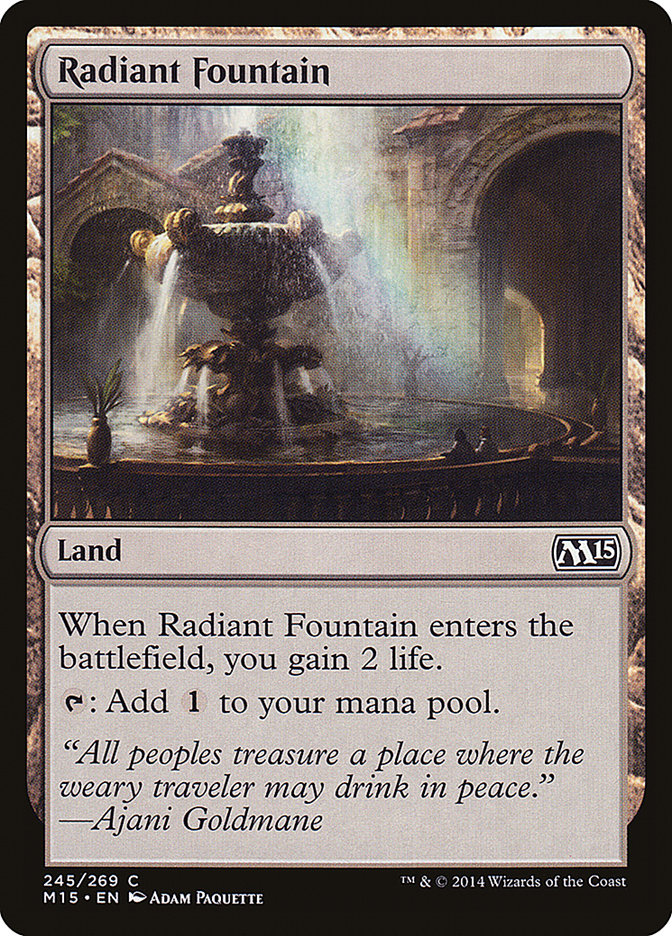 Radiant Fountain 245 (Magic 2015 (M15))  | Good Games Adelaide SA