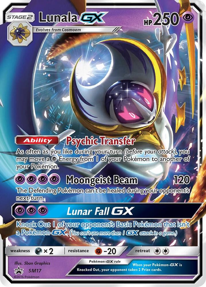 Lunala GX SM17 (SM Promos)  - Holofoil | Good Games Adelaide SA