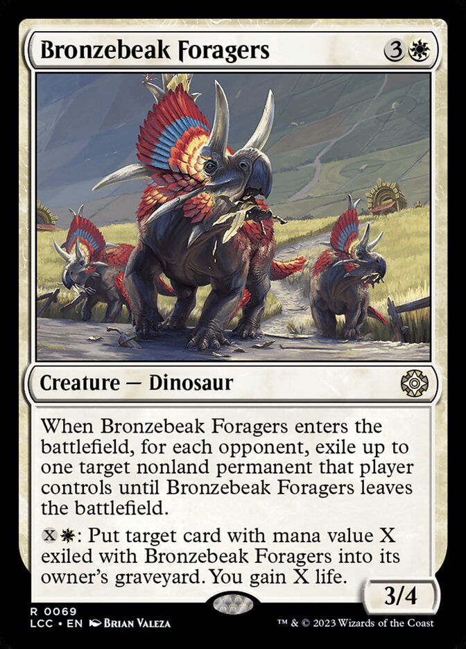 Bronzebeak Foragers 69 (Commander: The Lost Caverns of Ixalan)  | Good Games Adelaide SA