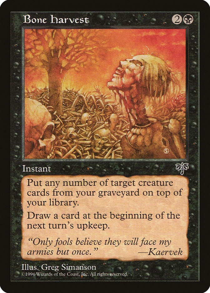 Bone Harvest  (Mirage)  | Good Games Adelaide SA