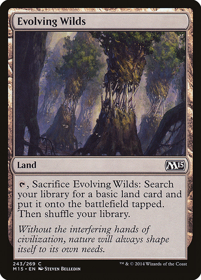 Evolving Wilds 243 (Magic 2015 (M15))  | Good Games Adelaide SA